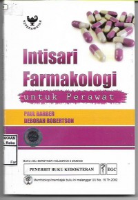 Intisari Farmakologi Untuk Perawat