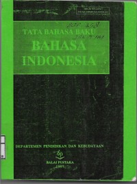 Tata Bahasa Baku =Bahasa Indonesia